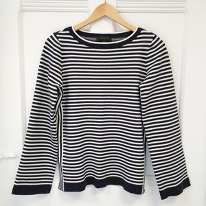 ANN TAYLOR | Striped heavy top sweater Medium